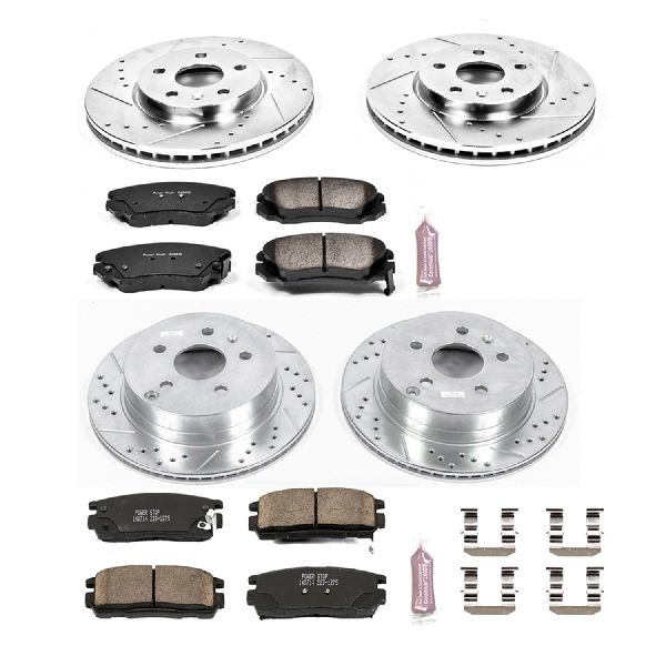 2010-2017 Chevrolet Equinox Disc Brake Kit - Front and Rear (Powerstop)