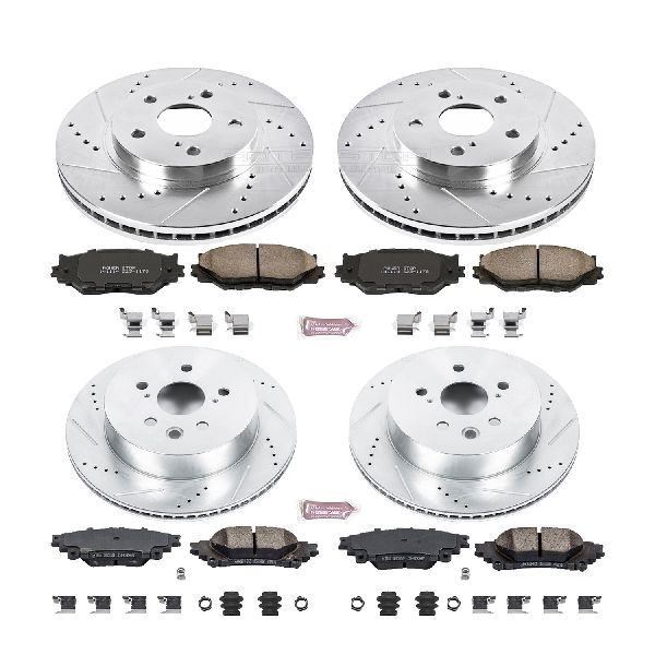 2014-2015 Lexus IS250 Disc Brake Kit - Front and Rear (Powerstop)