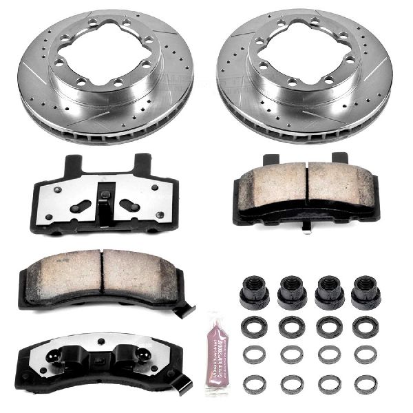 1992-1999 Chevrolet K2500 Suburban Disc Brake Kit - Front (Powerstop)