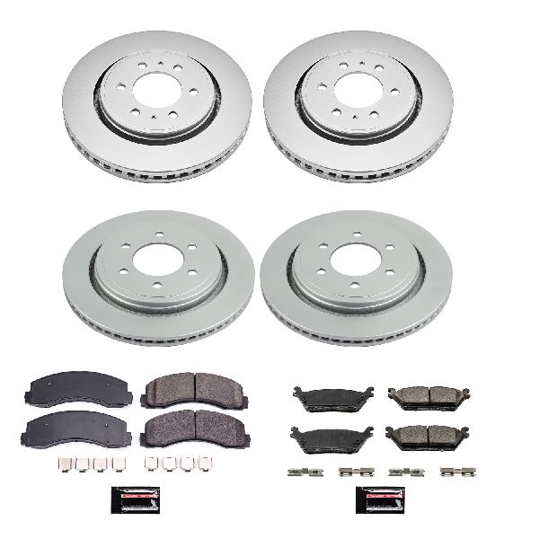 2015-2017 Ford F-150 Disc Brake Kit - Front and Rear (Powerstop)