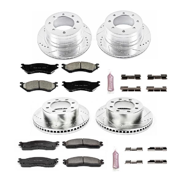 2006-2008 Dodge Ram 1500 Disc Brake Kit - Front and Rear (Powerstop)