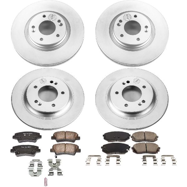 2016-2019 Hyundai Sonata Disc Brake Kit - Front and Rear (Powerstop)