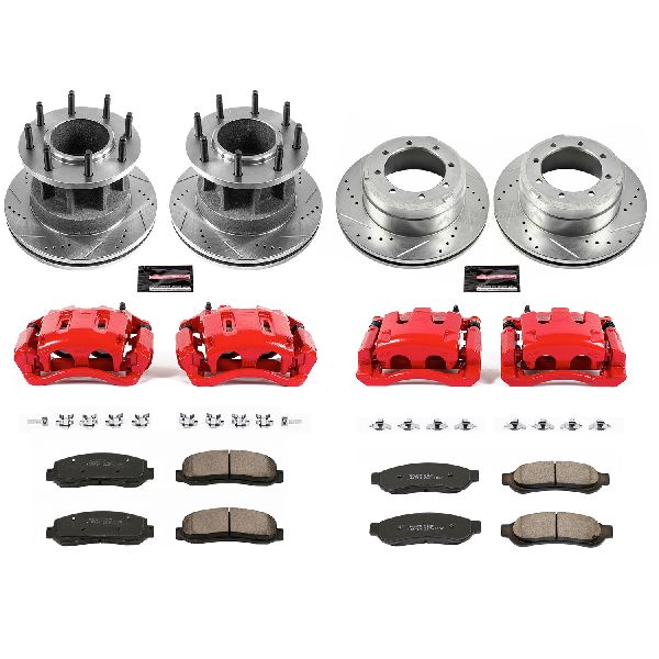 2007-2010 Ford F-350 Super Duty Disc Brake Kit - Front and Rear (Powerstop)