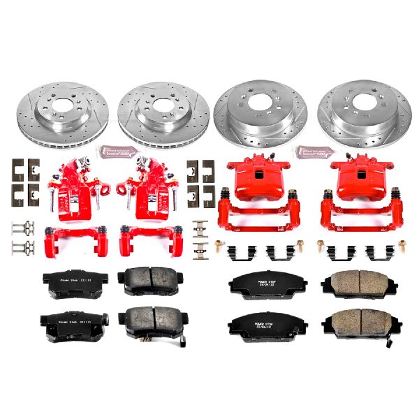 2006-2011 Honda Civic Disc Brake Kit - Front and Rear (Powerstop)