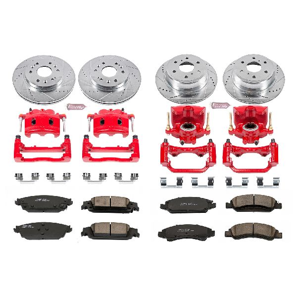 2015-2020 GMC Yukon XL Disc Brake Kit - Front and Rear (Powerstop)