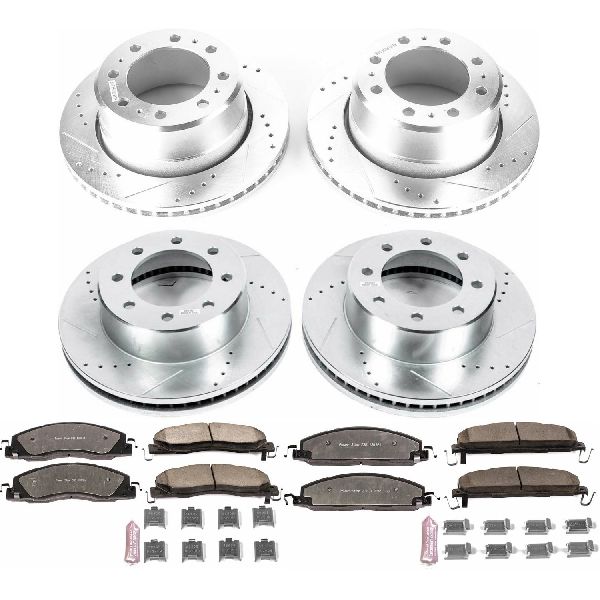 2013-2018 Ram 3500 Disc Brake Kit - Front and Rear (Powerstop)