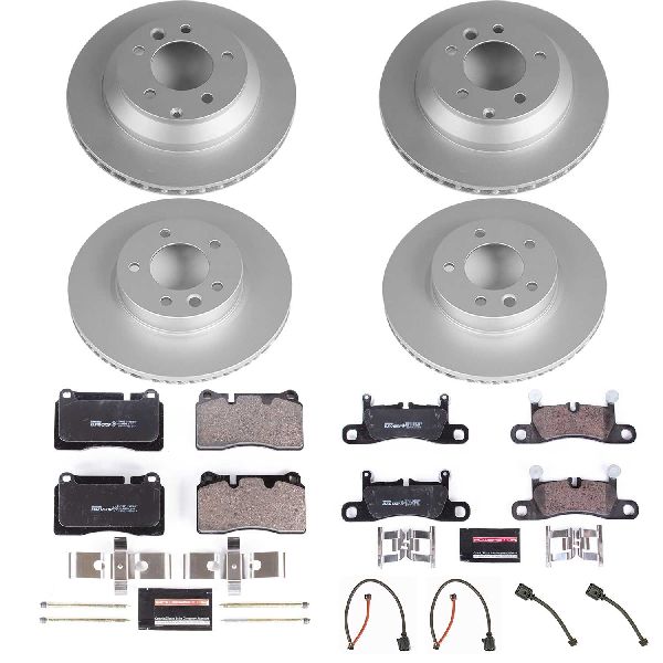 2011-2017 Volkswagen Touareg Disc Brake Kit - Front and Rear (Powerstop)