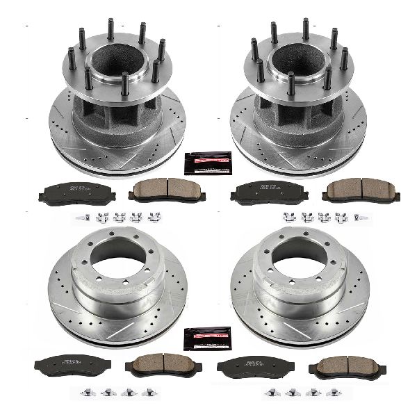 2012 Ford F-350 Super Duty Disc Brake Kit - Front and Rear (Powerstop)