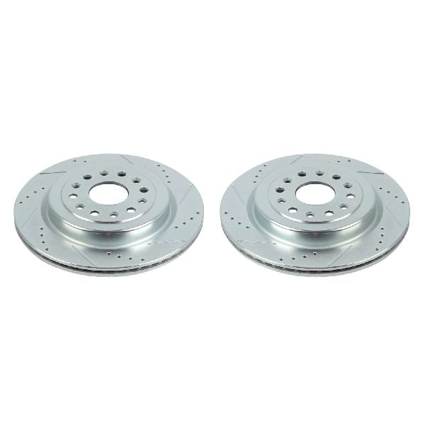 2019-2025 Ram 1500 Disc Brake Rotor Set - Rear (Powerstop)