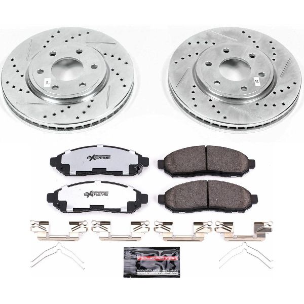 2009-2012 Suzuki Equator Disc Brake Kit - Front (Powerstop)