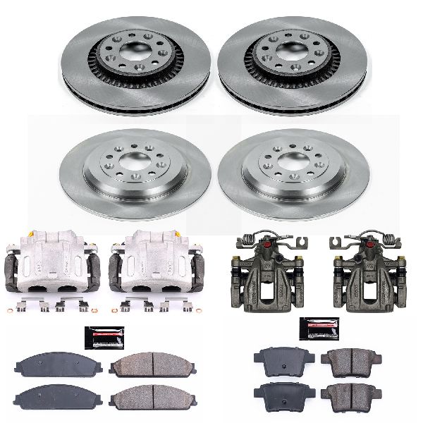 2008-2009 Ford Taurus X Disc Brake Kit - Front and Rear (Powerstop)