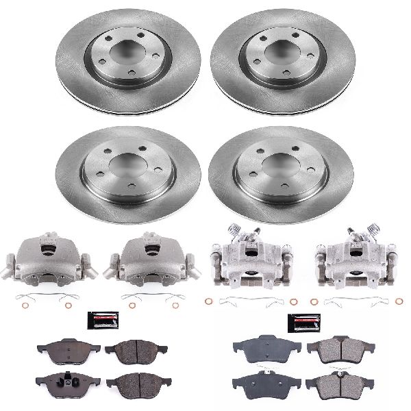 2004-2007 Mazda 3 Disc Brake Kit - Front and Rear (Powerstop)