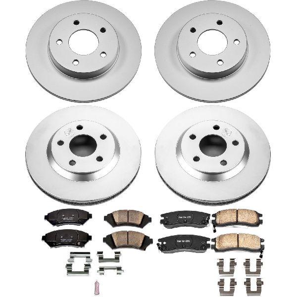 2005 Buick Park Avenue Disc Brake Kit - Front and Rear (Powerstop)