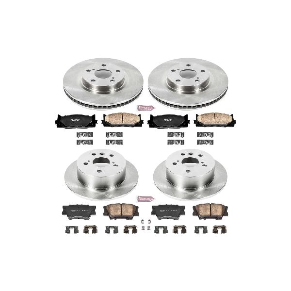 2007-2012 Lexus ES350 Disc Brake Kit - Front and Rear (Powerstop)