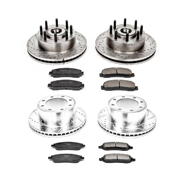 2005-2007 Ford F-350 Super Duty Disc Brake Kit - Front and Rear (Powerstop)