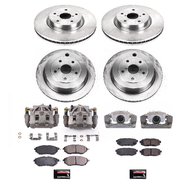 2008-2014 Subaru Tribeca Disc Brake Kit - Front and Rear (Powerstop)