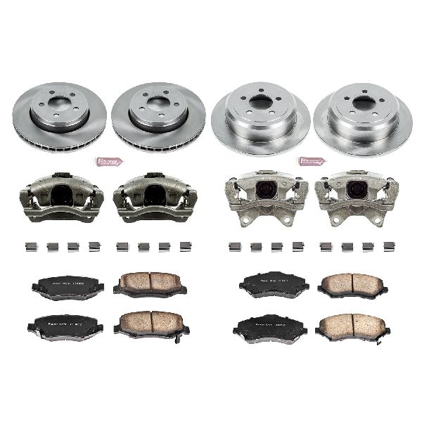 2007-2011 Dodge Nitro Disc Brake Kit - Front and Rear (Powerstop)