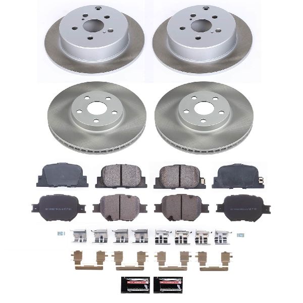 2005-2010 Scion tC Disc Brake Kit - Front and Rear (Powerstop)
