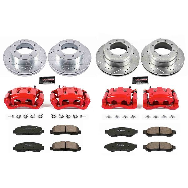 2010-2011 Ford F-350 Super Duty Disc Brake Kit - Front and Rear (Powerstop)