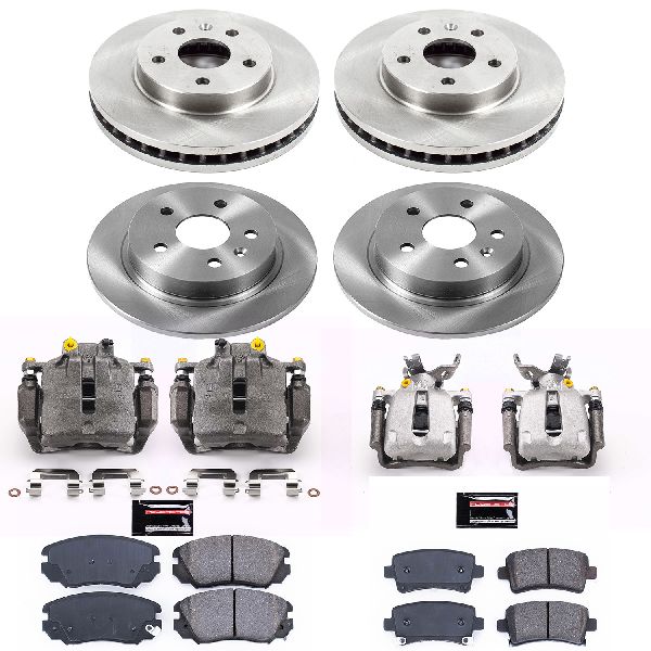 2016 Chevrolet Malibu Limited Disc Brake Kit - Front and Rear (Powerstop)
