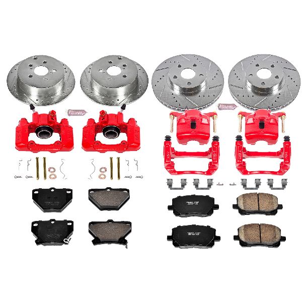 2003-2006 Pontiac Vibe Disc Brake Kit - Front and Rear (Powerstop)