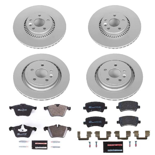 2007-2014 Volvo S80 Disc Brake Kit - Front and Rear (Powerstop)