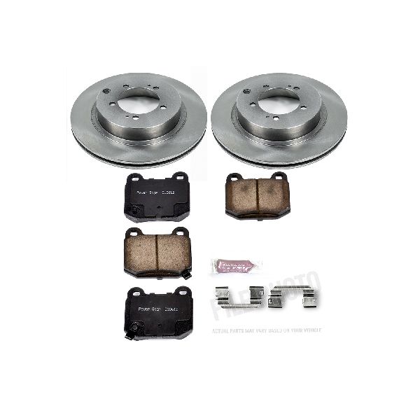2003-2006 Mitsubishi Lancer Disc Brake Kit - Rear (Powerstop)