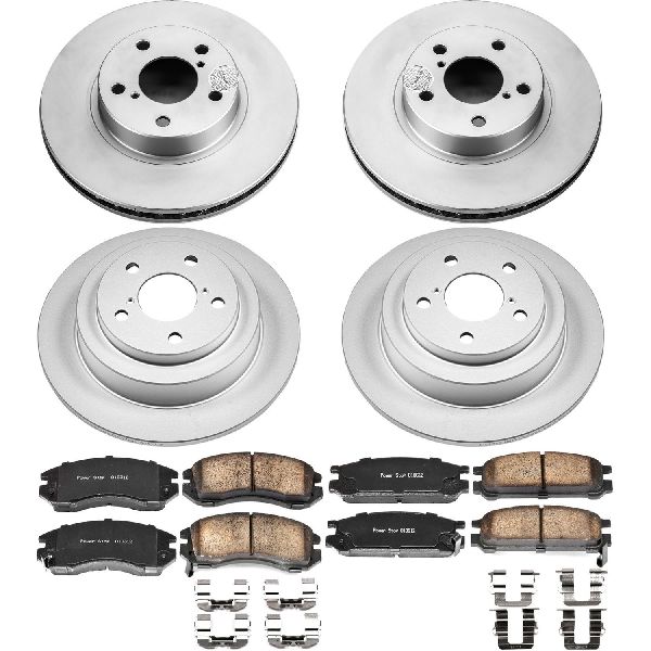 1990-1996 Subaru Legacy Disc Brake Kit - Front and Rear (Powerstop)