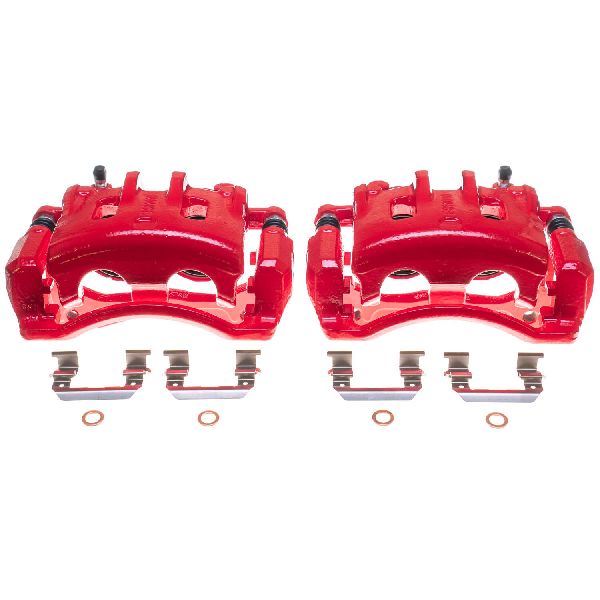 2007-2016 Hyundai Santa Fe Disc Brake Caliper Set - Front (Powerstop)