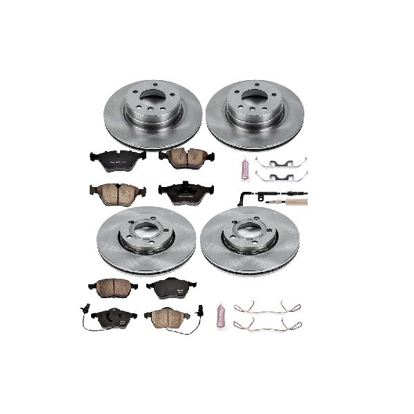 1998-2001 Audi A6 Disc Brake Kit - Front and Rear (Powerstop)