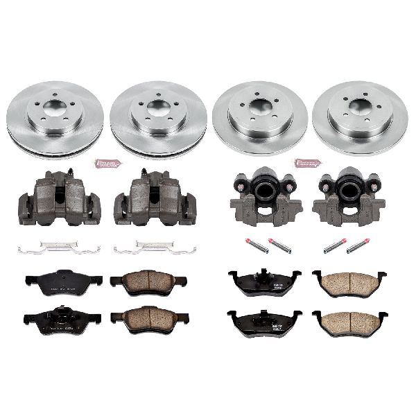 2005-2006 Ford Escape Disc Brake Kit - Front and Rear (Powerstop)