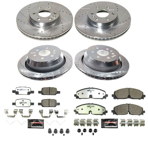 2021-2022 GMC Canyon Disc Brake Kit - Front and Rear (Powerstop)
