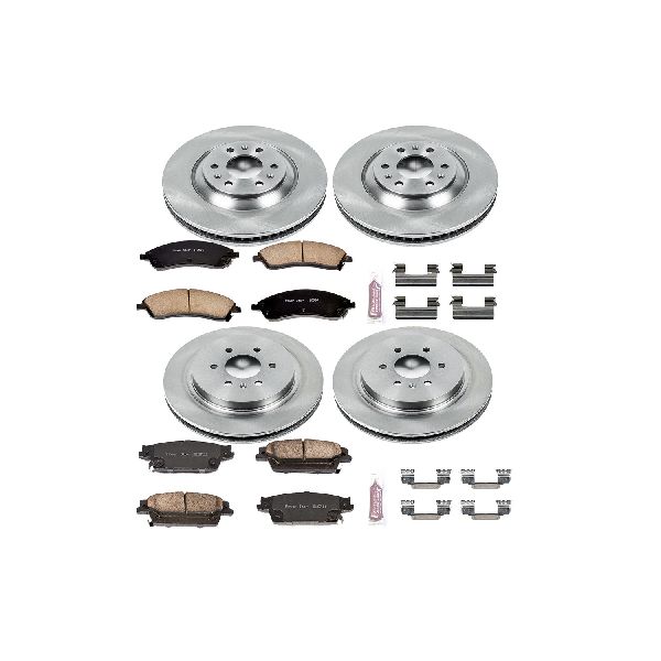 2004-2009 Cadillac SRX Disc Brake Kit - Front and Rear (Powerstop)