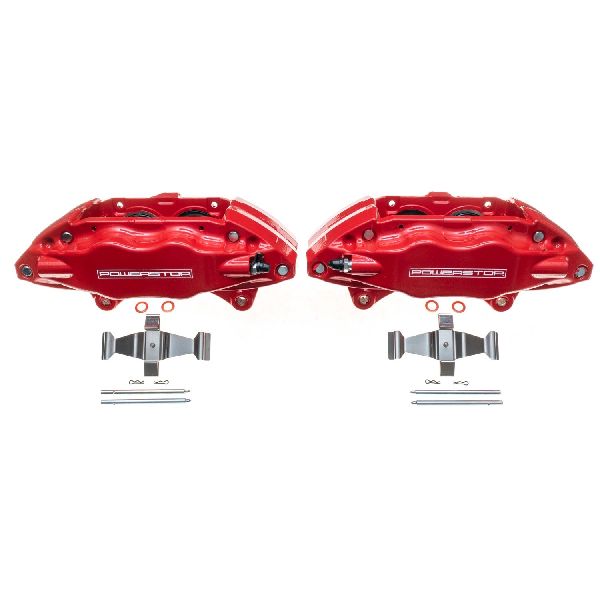 2013-2017 Subaru WRX STI Disc Brake Caliper Set - Front (Powerstop)