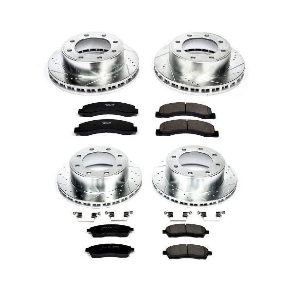 2000-2005 Ford Excursion Disc Brake Kit - Front and Rear (Powerstop)