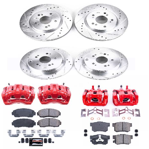 2007-2011 Honda CR-V Disc Brake Kit - Front and Rear (Powerstop)