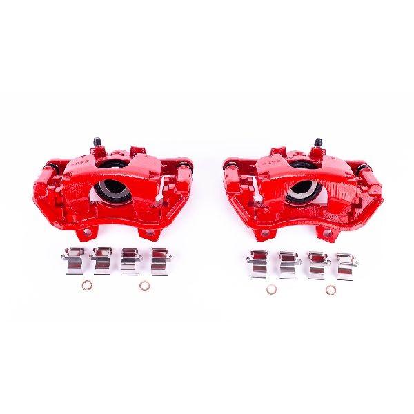 2018-2024 Jeep Wrangler Disc Brake Caliper Set - Rear (Powerstop)