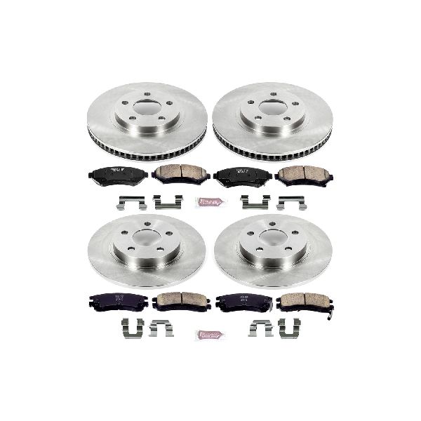 2003-2005 Buick Park Avenue Disc Brake Kit - Front and Rear (Powerstop)