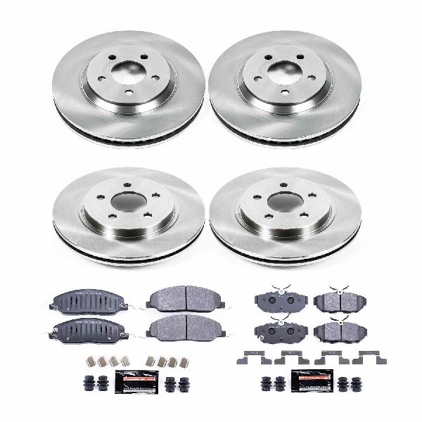 2011-2014 Ford Mustang Disc Brake Kit - Front and Rear (Powerstop)