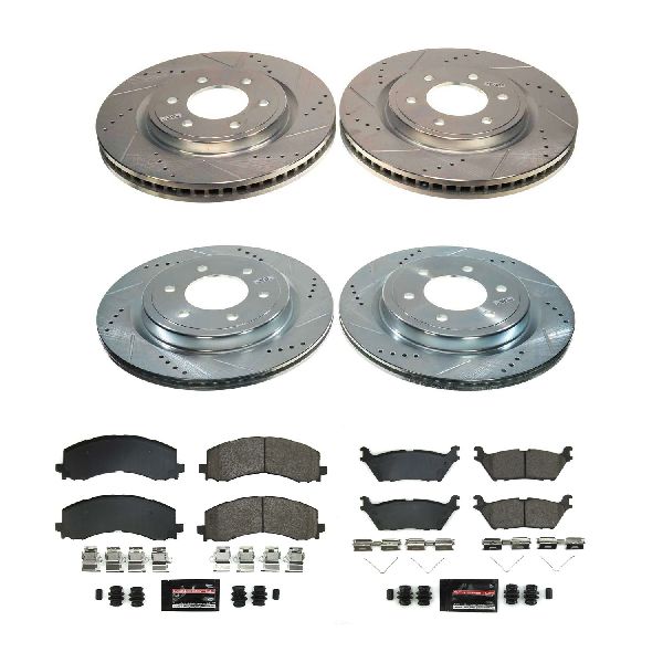 2022-2024 Lincoln Navigator Disc Brake Kit - Front and Rear (Powerstop)