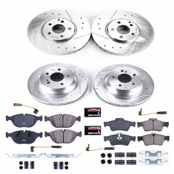 2004-2005 Mercedes-Benz E500 Disc Brake Kit - Front and Rear (Powerstop)