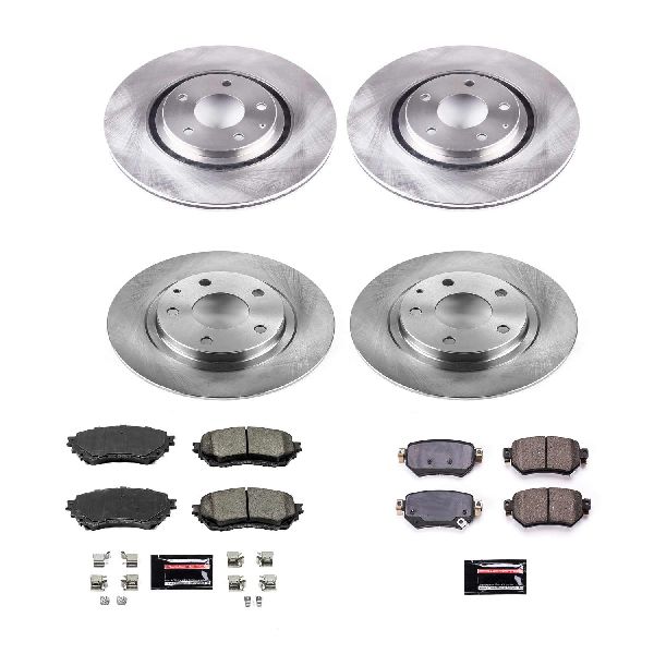 2019-2020 Mazda 6 Disc Brake Kit - Front and Rear (Powerstop)