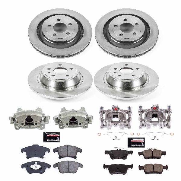 2017-2020 Ford Fusion Disc Brake Kit - Front and Rear (Powerstop)