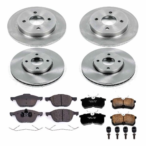 2005-2007 Ford Focus Disc Brake Kit - Front and Rear (Powerstop)