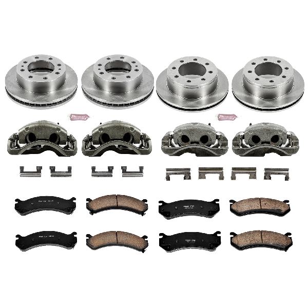 2004-2006 GMC Sierra 3500 Disc Brake Kit - Front and Rear (Powerstop)
