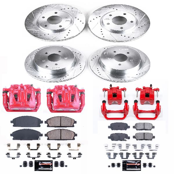 2004-2009 Nissan Quest Disc Brake Kit - Front and Rear (Powerstop)