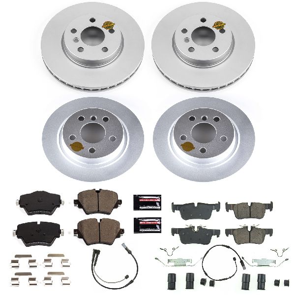 2019 Mini Cooper Clubman Disc Brake Kit - Front and Rear (Powerstop)