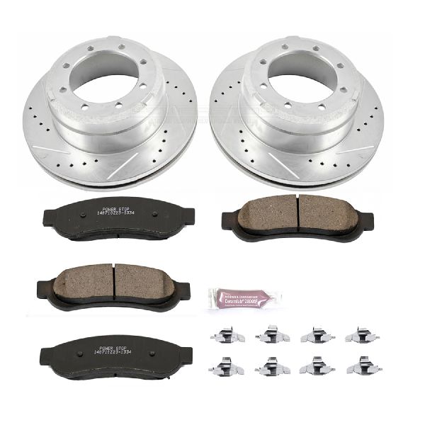 2010-2012 Ford F-350 Super Duty Disc Brake Kit - Rear (Powerstop)