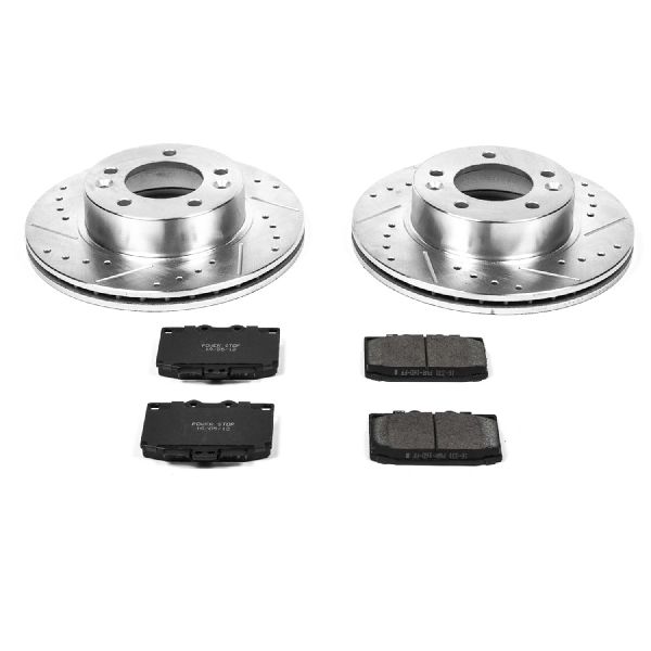 1986-1991 Mazda RX-7 Disc Brake Kit - Front (Powerstop)