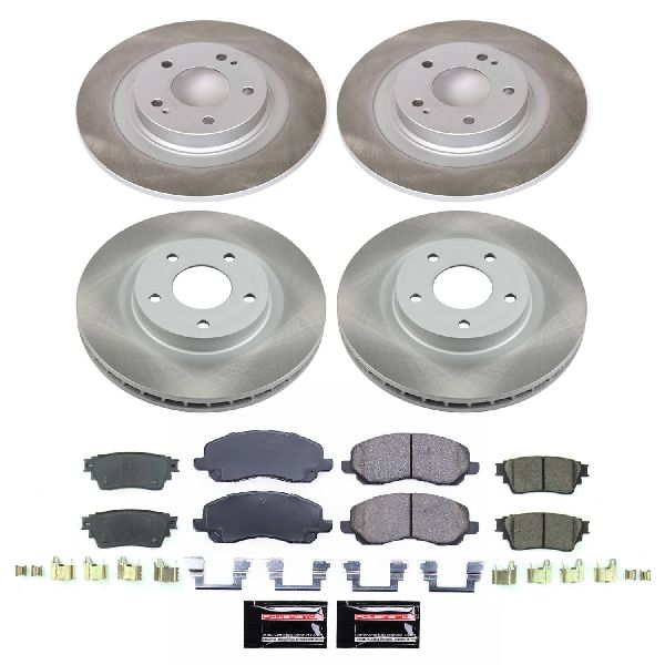 2017-2020 Mitsubishi Outlander Disc Brake Kit - Front and Rear (Powerstop)